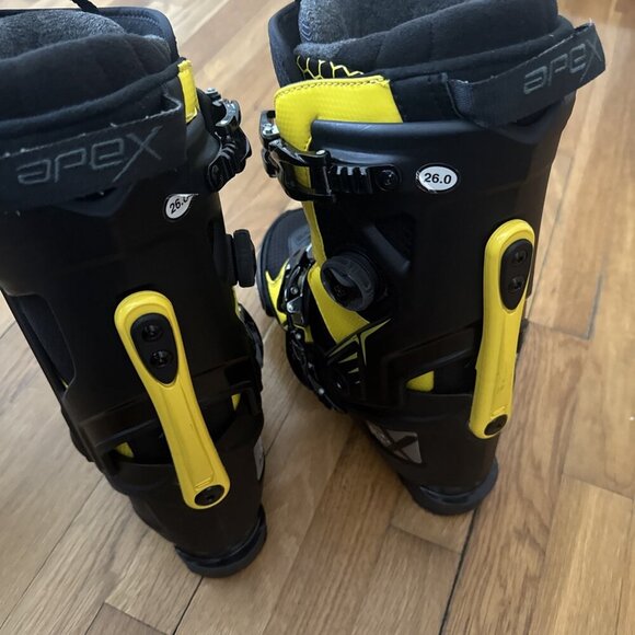 APEX MC X BOA Lacing Comfort Walking and Solid Skiing Size 26 - Picture 5 of 16